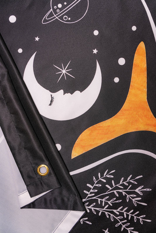 Celestial Hourglass Tapestry - draps.pk