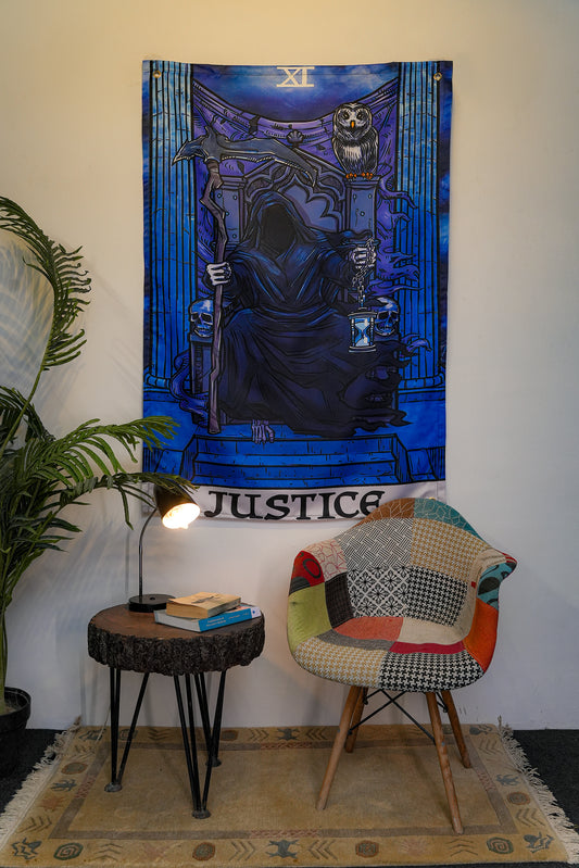 Grim Justice Tapestry - draps.pk