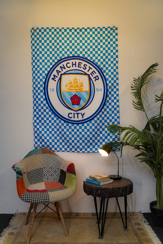 Manchester City FC Tapestry - draps.pk