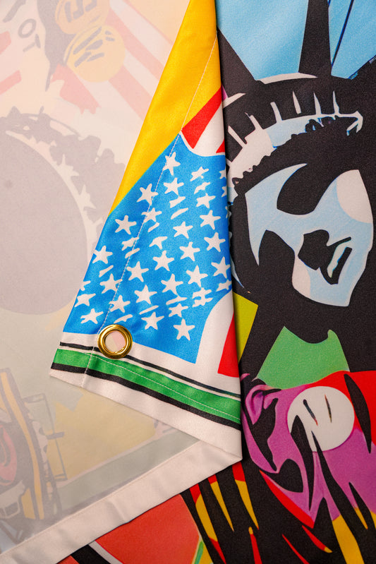 America Pop Art Tapestry - draps.pk