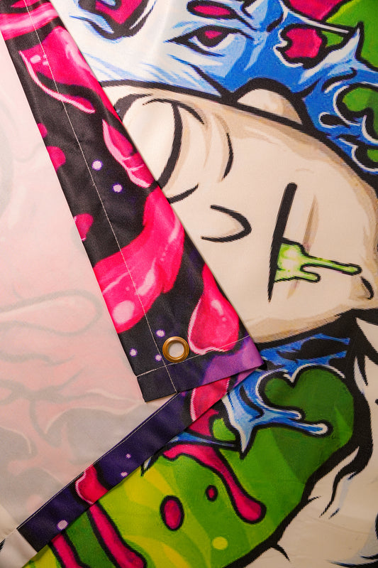 Rick And Morty Tapestry - draps.pk