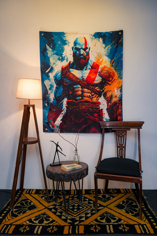 Kratos Tapestry - draps.pk