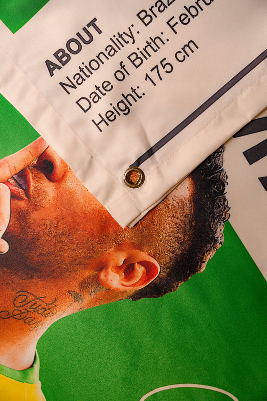 Neymar Jr Tapestry - draps.pk