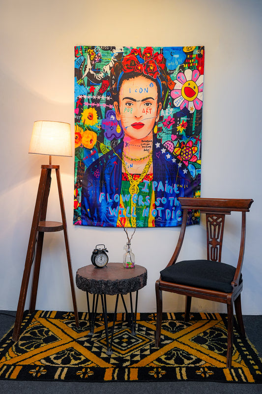 Frida Kalho Pop Art Tapestry - draps.pk