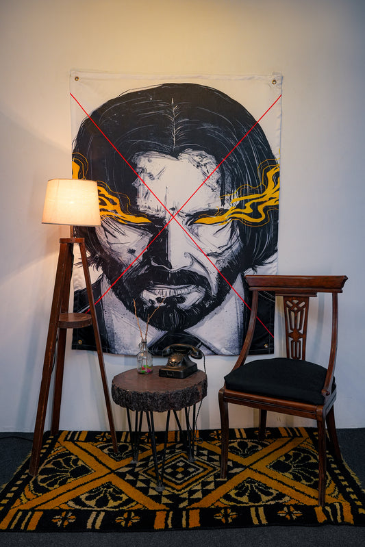 John Wick Tapestry - draps.pk
