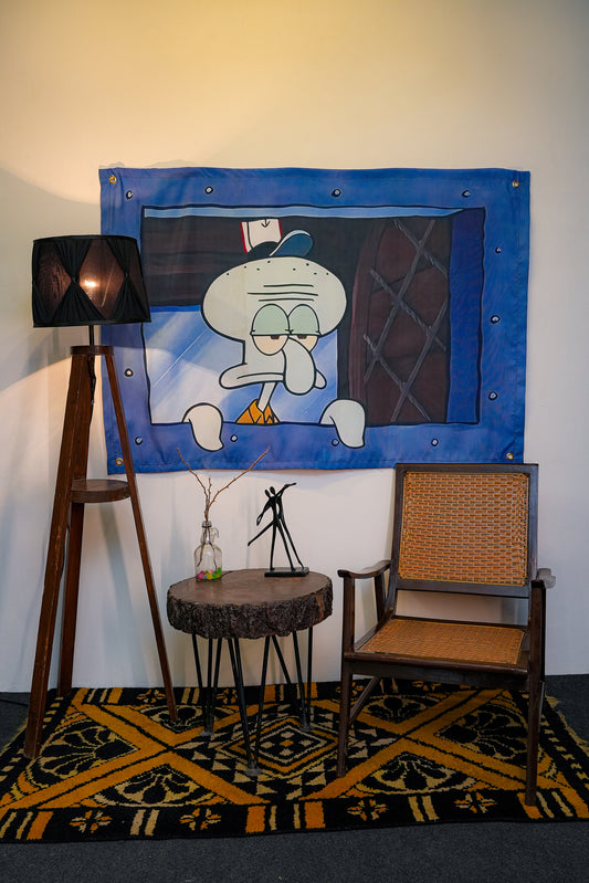 Squidward Tapestry - draps.pk