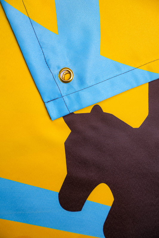 Cowboy Silhouette Tapestry - draps.pk