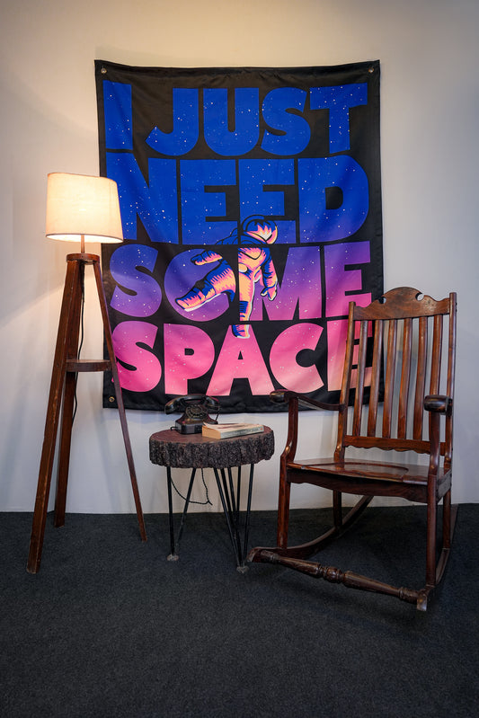 I Just Need Some Space Tapestry - draps.pk