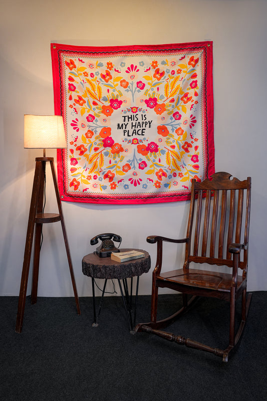 This Is My Happy Place Tapestry - draps.pk