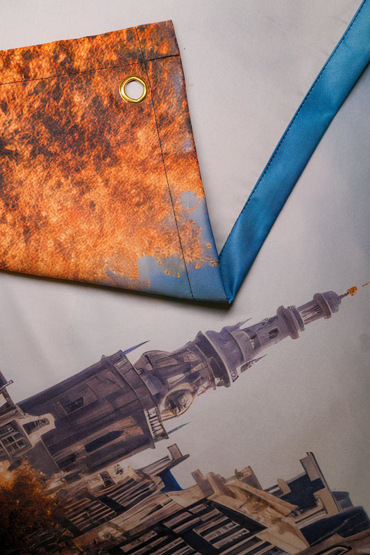 Amsterdam Canal II Tapestry - draps.pk