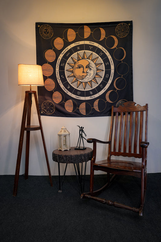 Zodiac Mandala II Tapestry - draps.pk