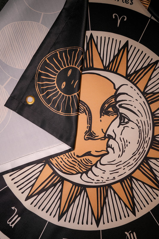 Zodiac Mandala II Tapestry - draps.pk