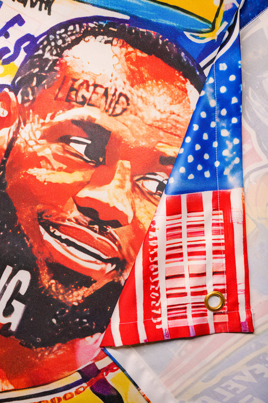 Lebron James Pop Art Tapestry - draps.pk