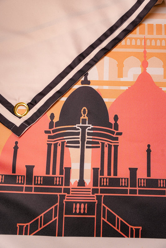 Karachi Skyline Tapestry - draps.pk