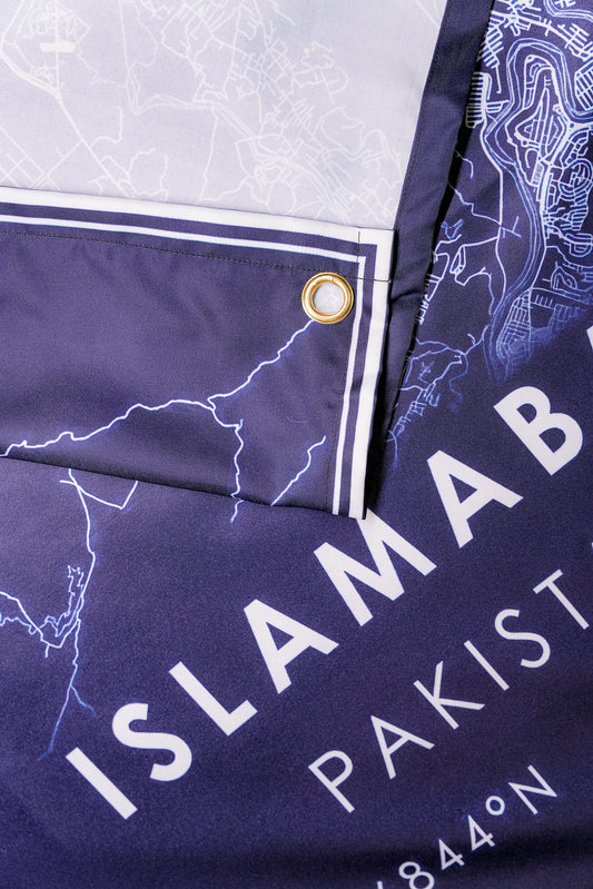 Islamabad Map Tapestry - draps.pk