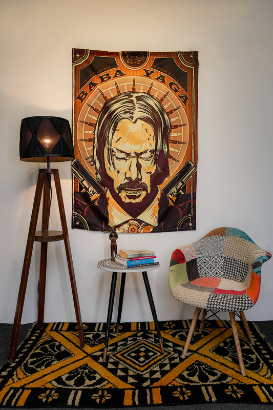 Baba Yaga Tapestry - draps.pk