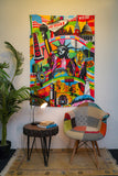 America Pop Art Tapestry - draps.pk