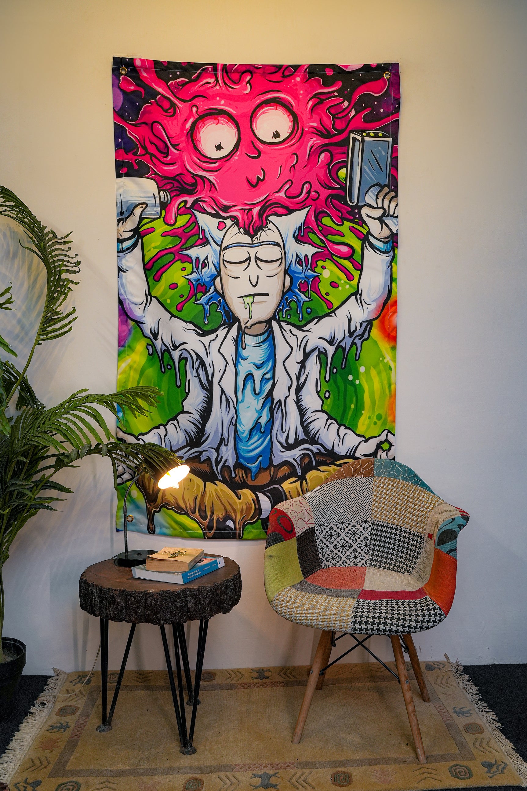 Rick And Morty Tapestry - draps.pk