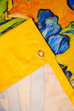 Vase with Irises - draps.pk