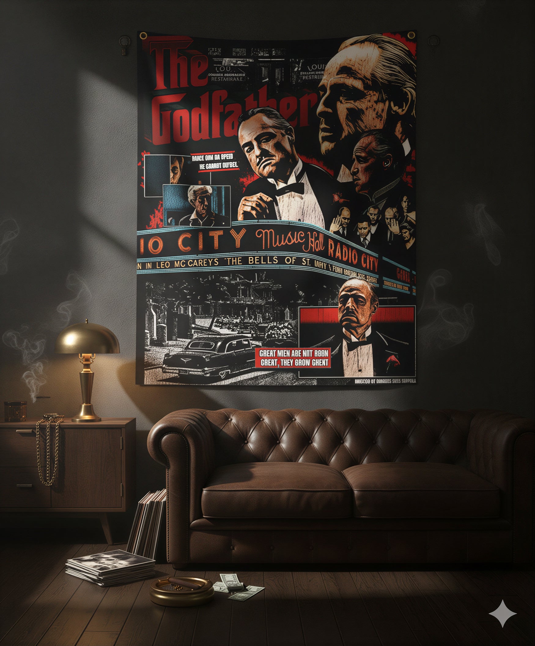 GODFATHER Wall Tapestry - draps.pk