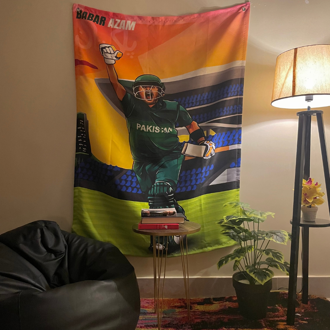 Babar Azam Tapestry