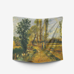 Van Goghs Garden Tapestry