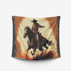 Cowboy tapestry