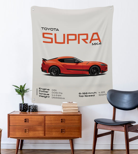 Toyota Supra MK4 Tapestry